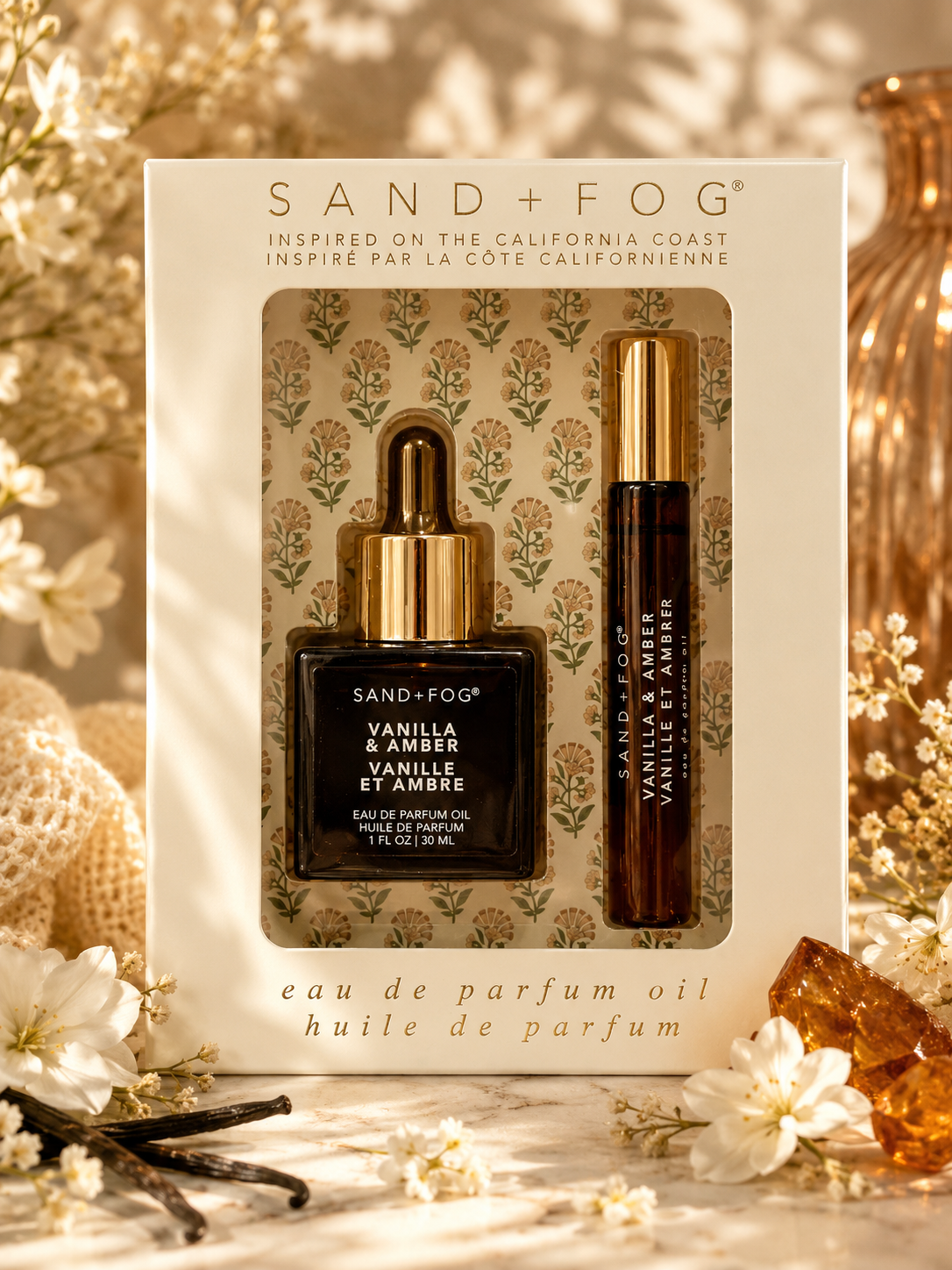 Sand + Fog Vanilla & Amber Perfume Oil