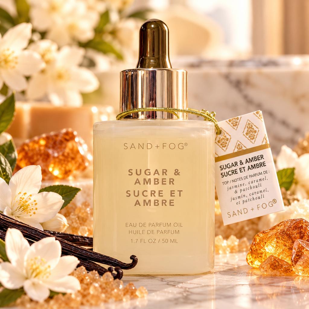 Sand + Fog Sugar & Amber Perfume Oil | 50 mL Dropper