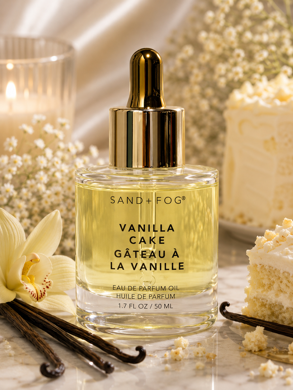 Sand + Fog Vanilla Cake Perfume Oil