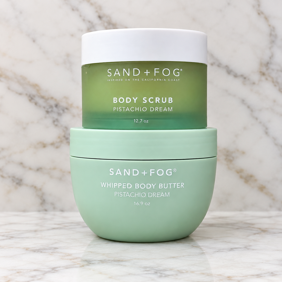 Sand+Fog Pistachio Dream | Indulgent Body Care Duo