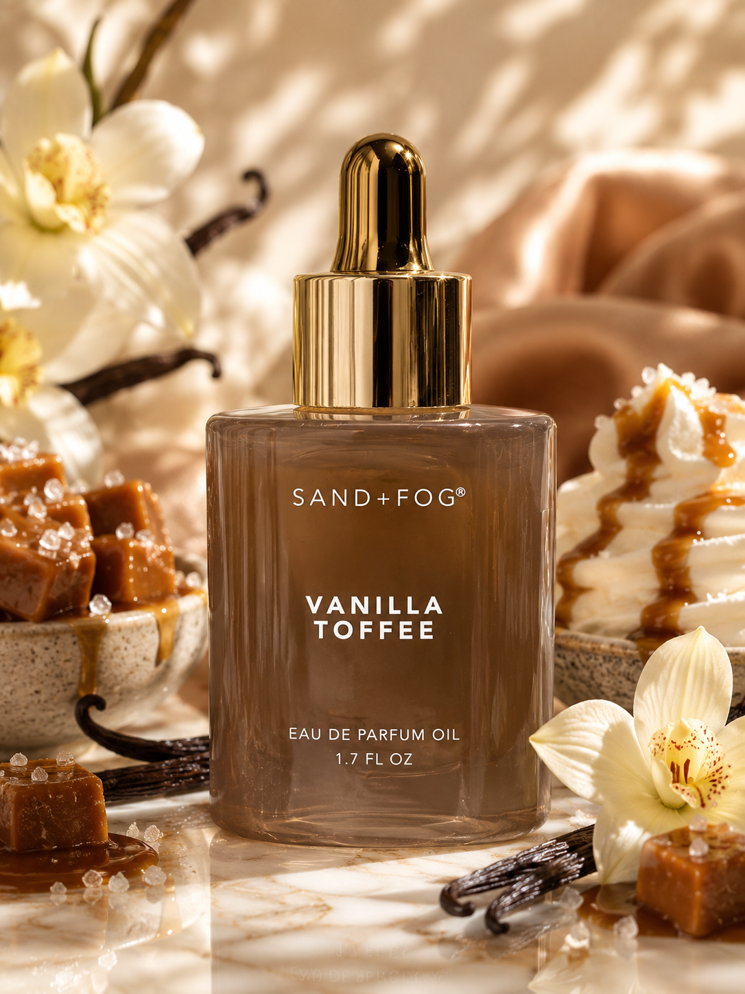 Sand + Fog Vanilla Toffee Perfume Oil | 50 mL