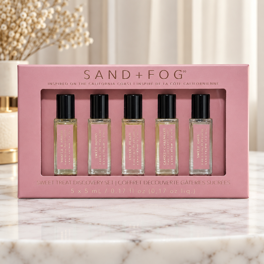 SAND + FOG Marshmallow Candy / Cotton Candy / Sweet Candy / Candy Cloud / Candy & Cream Sweet Treat Discovery Set | 5 x 5 mL