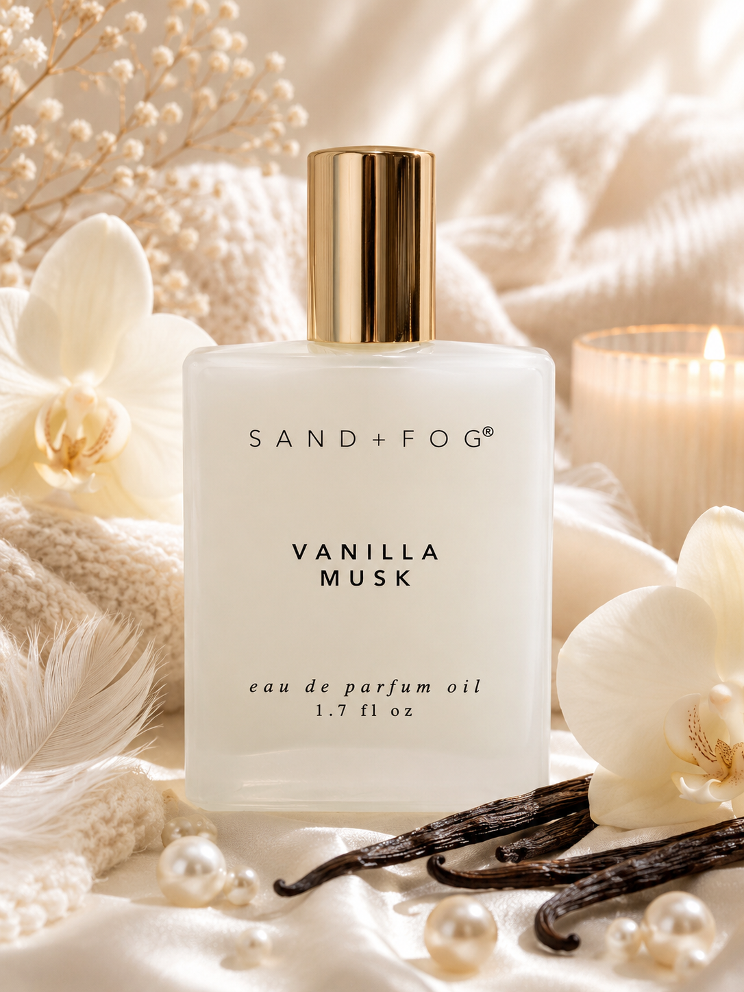 Sand + Fog Vanilla Musk Perfume Oil | 50 mL