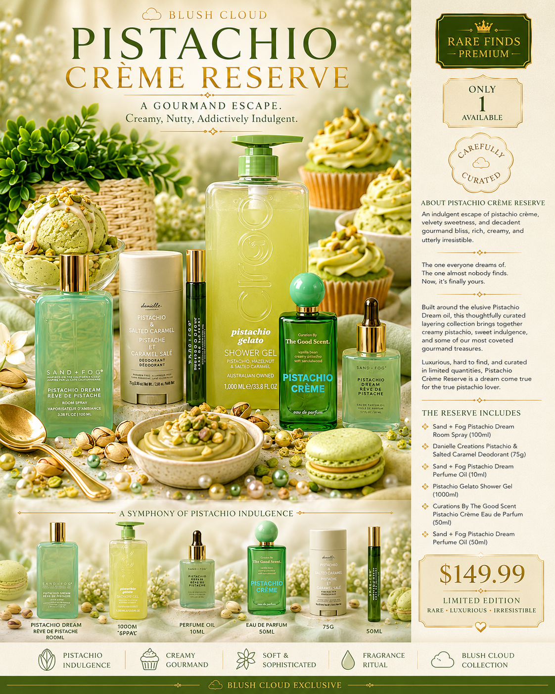 Pistachio Creme Reserve